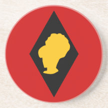 Retro BeeHive Diamond Cameo Coasters