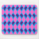 Retro BeeHive Diamond Cameo Mouse Pads