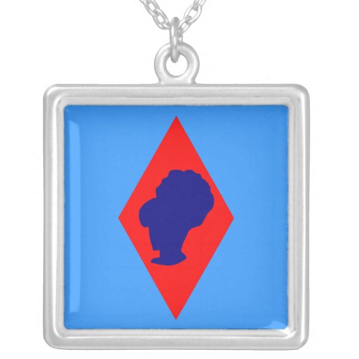 Retro BeeHive Diamond Cameo Pendant