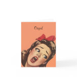 Retro Belated Birthday Oops Card Cards Sorry
