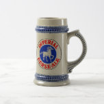 Retro Belgian beer logo Imperial Horse Ale mugs