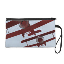 Rétro biplan pochettes avec dragonne