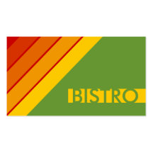 retro BISTRO Business Card