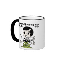 Retro Bling Ring Mug
