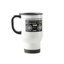 retro boombox ghetto blaster graphic mug