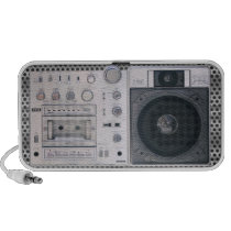 Retro Boombox Speakers