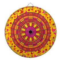 Retro Boomerangs Dart Boards