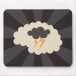 Retro brainstorming creative ideas mousepad
