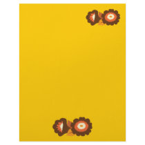 Retro Brown Flowers