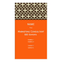 Retro Business Card for Designers