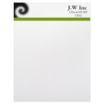 Retro Business Letterheads green