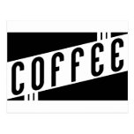 rétro café cartes postales
