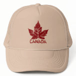 Retro Canada Souvenir Cap Canada Maple Leaf Caps Trucker Hats