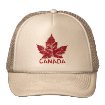 Retro Canada Souvenir Cap Canada Maple Leaf Caps Trucker Hats