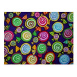Retro Candy Post Card