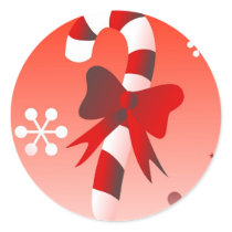 Retro Candy Round Stickers