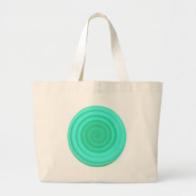 Retro Candy Swirl in Baby Blue Bag