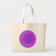 Retro Candy Swirl in Plum Pudding Tote Bags