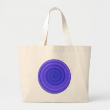 Retro Candy Swirl in Violet Blue Bag