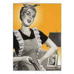 Retro Cards Rainy Days Gardeners Housework Done