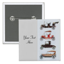 RETRO CARS 2- Auto repair automotive ,grey Pins