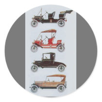 RETRO CARS 2- Auto repair automotive Stickers
