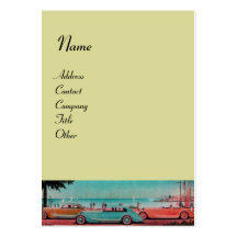 RETRO CARS - Auto repair automotive Business Card