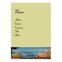 RETRO CARS - Auto repair automotive Business Cards