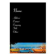 RETRO CARS - Auto repair automotive Business Cards