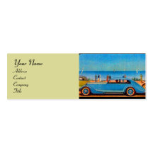 RETRO CARS - Auto repair automotive Business Cards