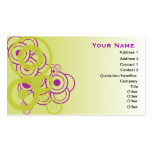 Rétro carte de visite tba 3/24/2011 de cercles