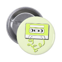 Retro Casssette Pin