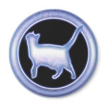 RETRO CAT FRIDGE MAGNETS