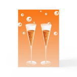 Retro Champagne Cards