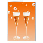 Retro Champagne Cards