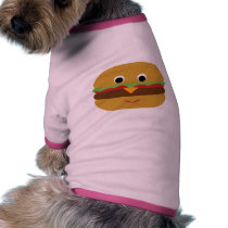 Retro Cheeseburger Pet Tshirt