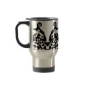 Retro Chequered & Swirled High Fashion Women mugs