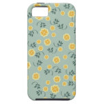 Retro chic buttercup floral flower girly pattern casemate cases