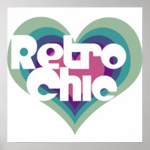 Retro Chic Poster