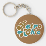 Retro Chick 70s Womens Key Chains