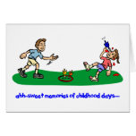 Retro Childhood Games Cards