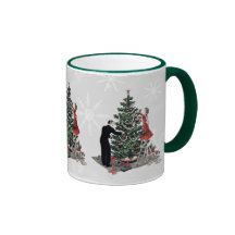 Retro Christmas Tree Mug