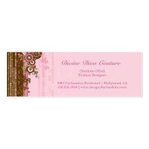 retro circle design business card template