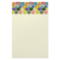 Retro Circles Stationery