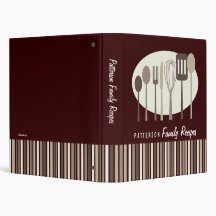 Rétro classeur de recette de batteries de cuisine 