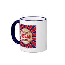 RETRO CLEVELAND BASEBALL MUGS
