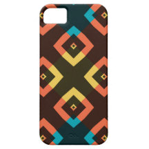 Retro Colourful Argyle Squares