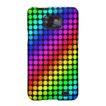 Rétro conception de gradient de point de polka d'a étui samsung galaxy SII