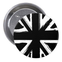 Rétro conception noire abstraite de cric des syndi badge