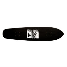 Retro Cool Cousins : World's Greatest Cousin Skate Decks